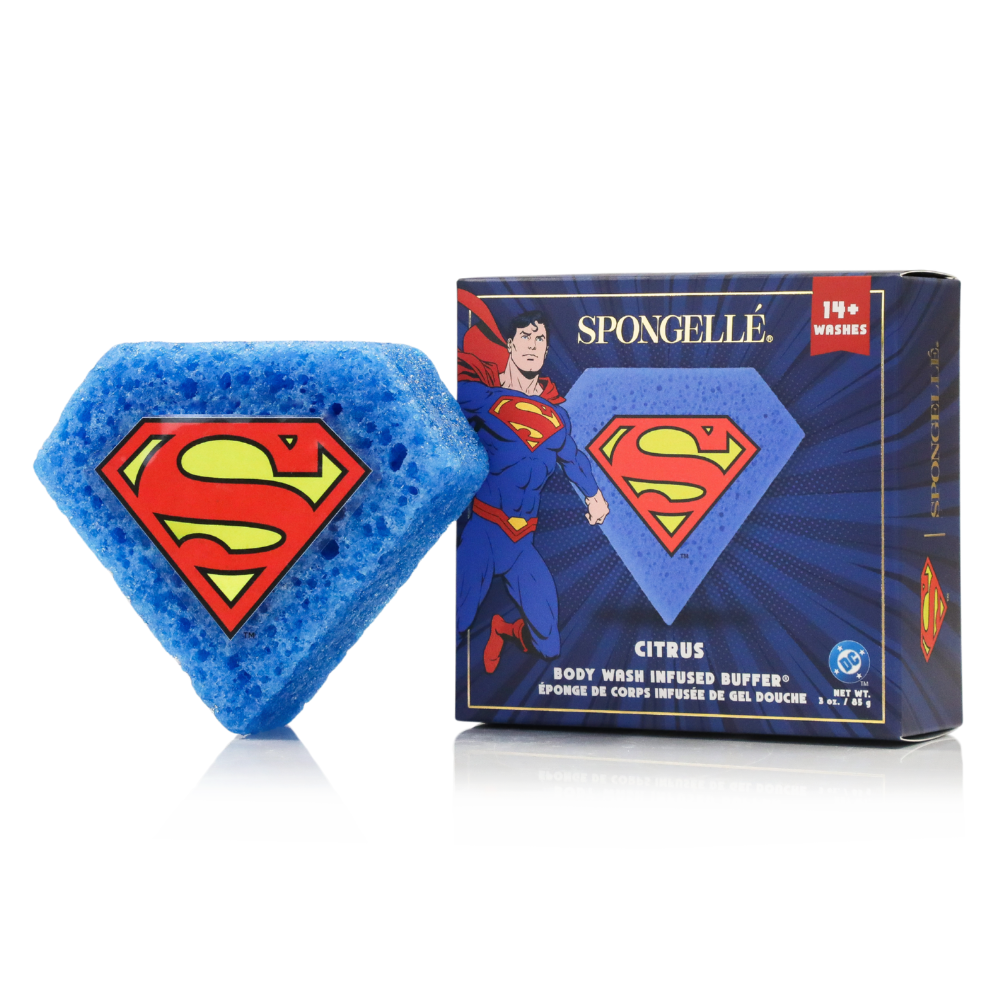 Supermanβ’ Citrus Body Buffer | DC Superhero