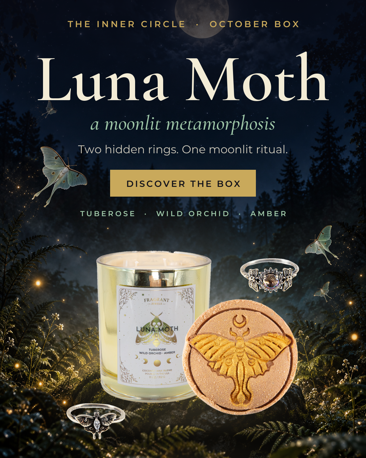 Luna Moth: the Inner Circle October box