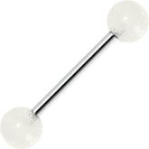 Glacier GLOW-n-DARK Barbell Tongue Ring