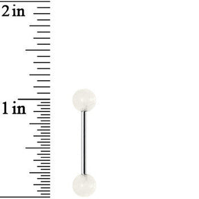 Glacier GLOW-n-DARK Barbell Tongue Ring