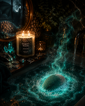 Dragon's Breath - Candle and Bath Bomb Set - Subscription Box
