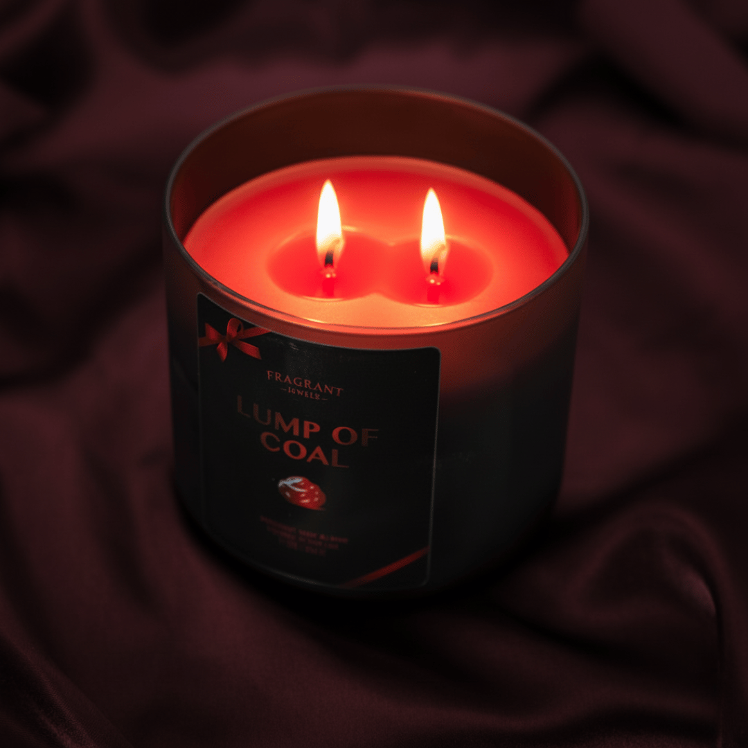 Lump of Coal - Jewel Candle