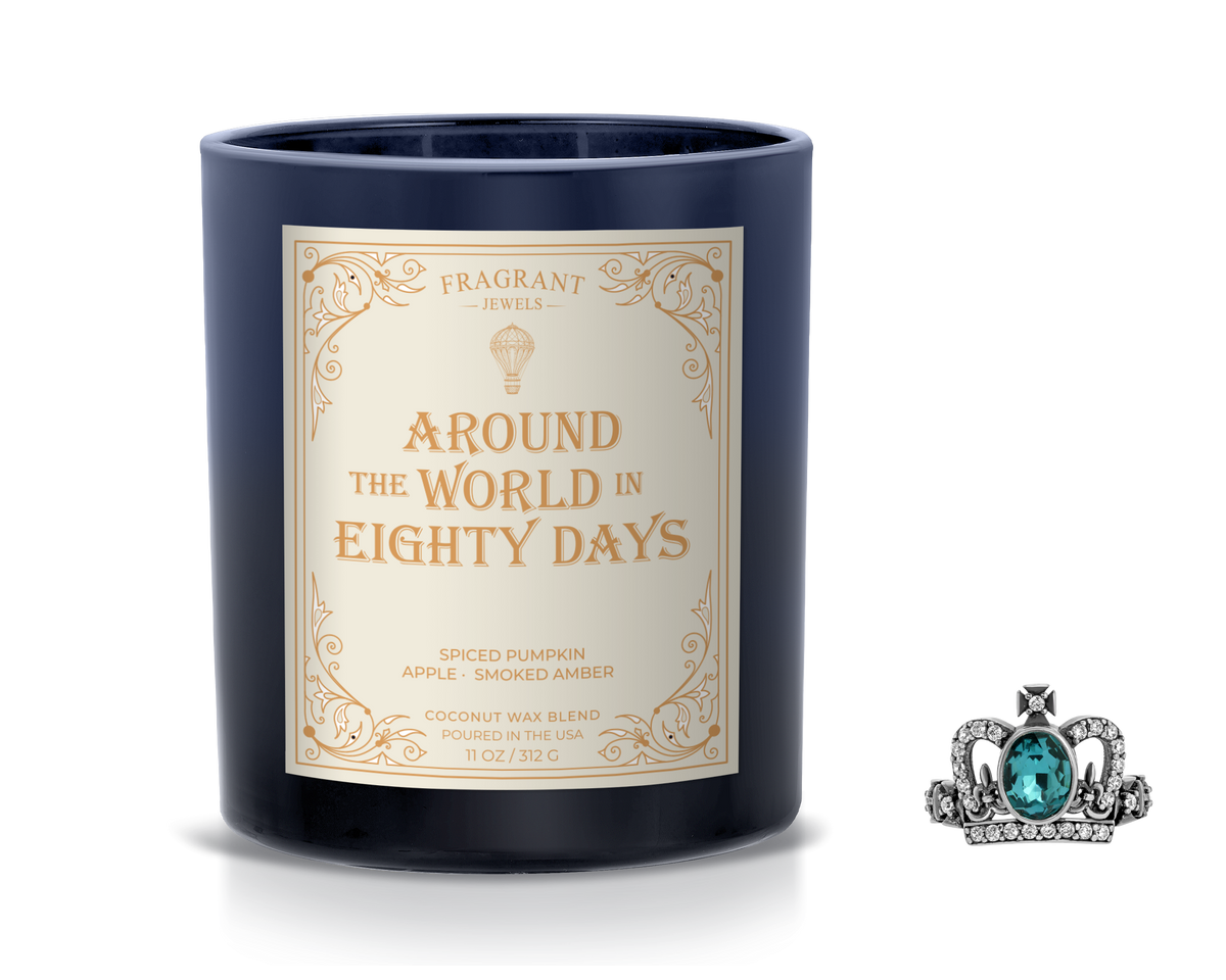 Around the World in 80 Days - Jewel Candle