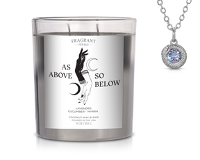 As Above So Below - Jewel Candle