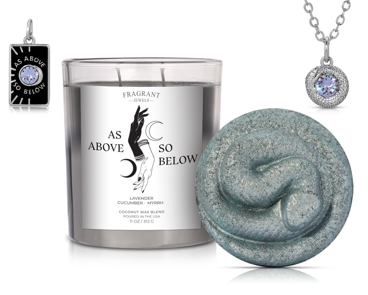 As Above So Below - Candle and Bath Bomb Set