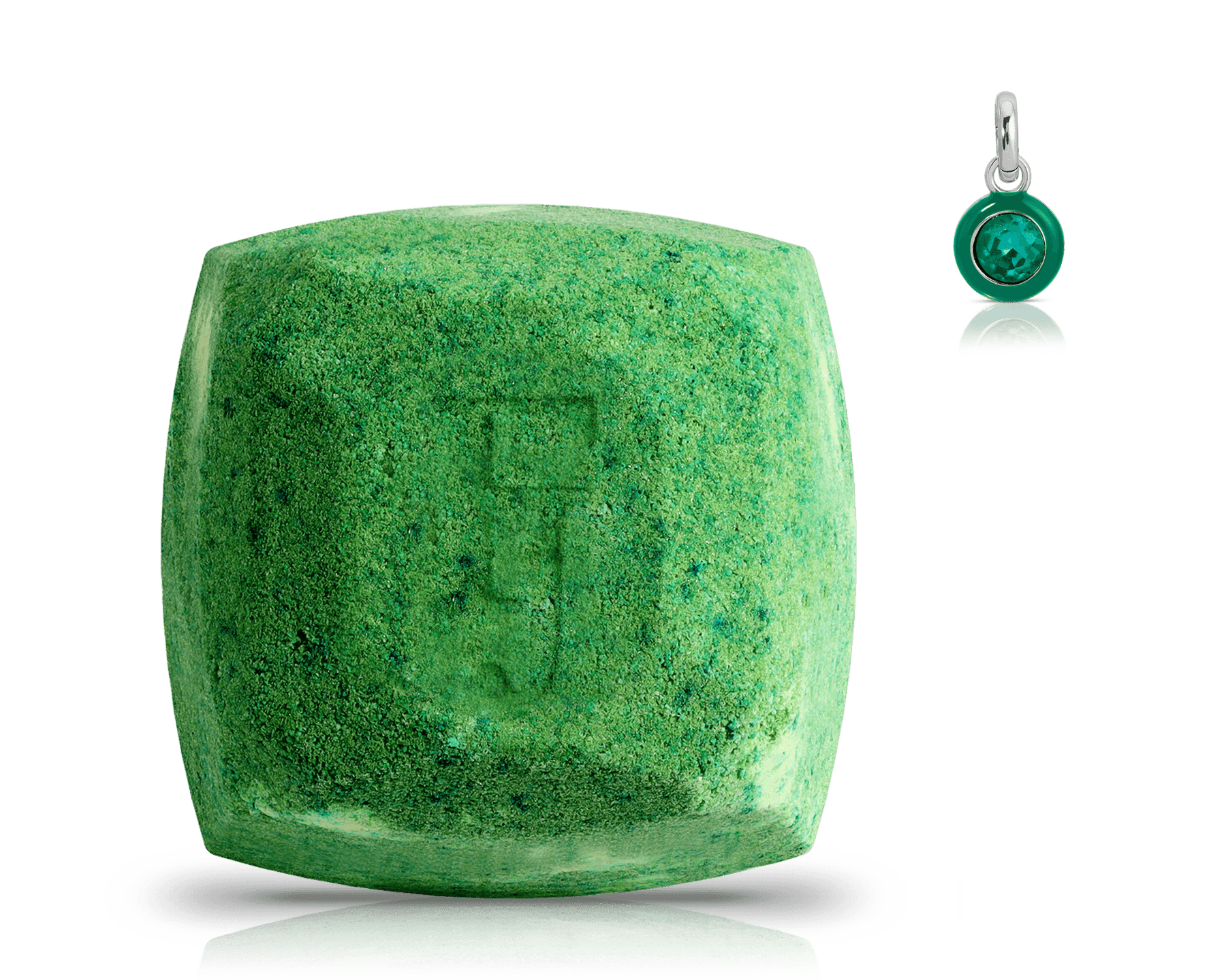 May Emerald Birthstone Charm - Bath Bomb