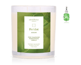 August Peridot Birthstone Charm - Jewel Candle