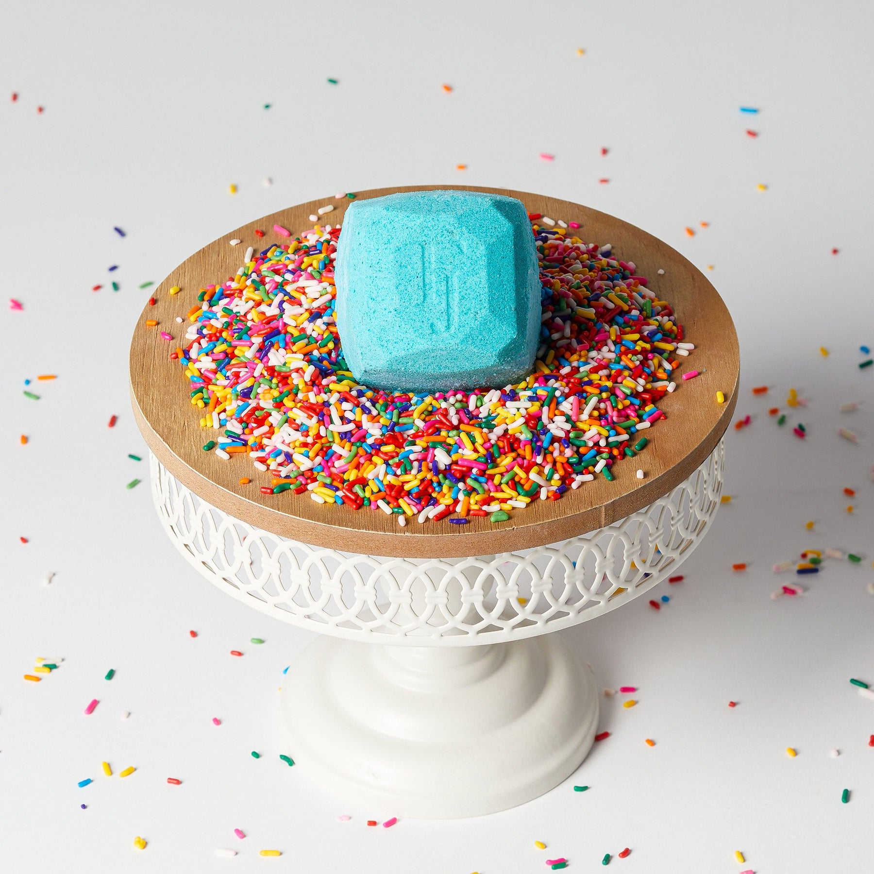 December Turquoise Birthstone Charm - Bath Bomb