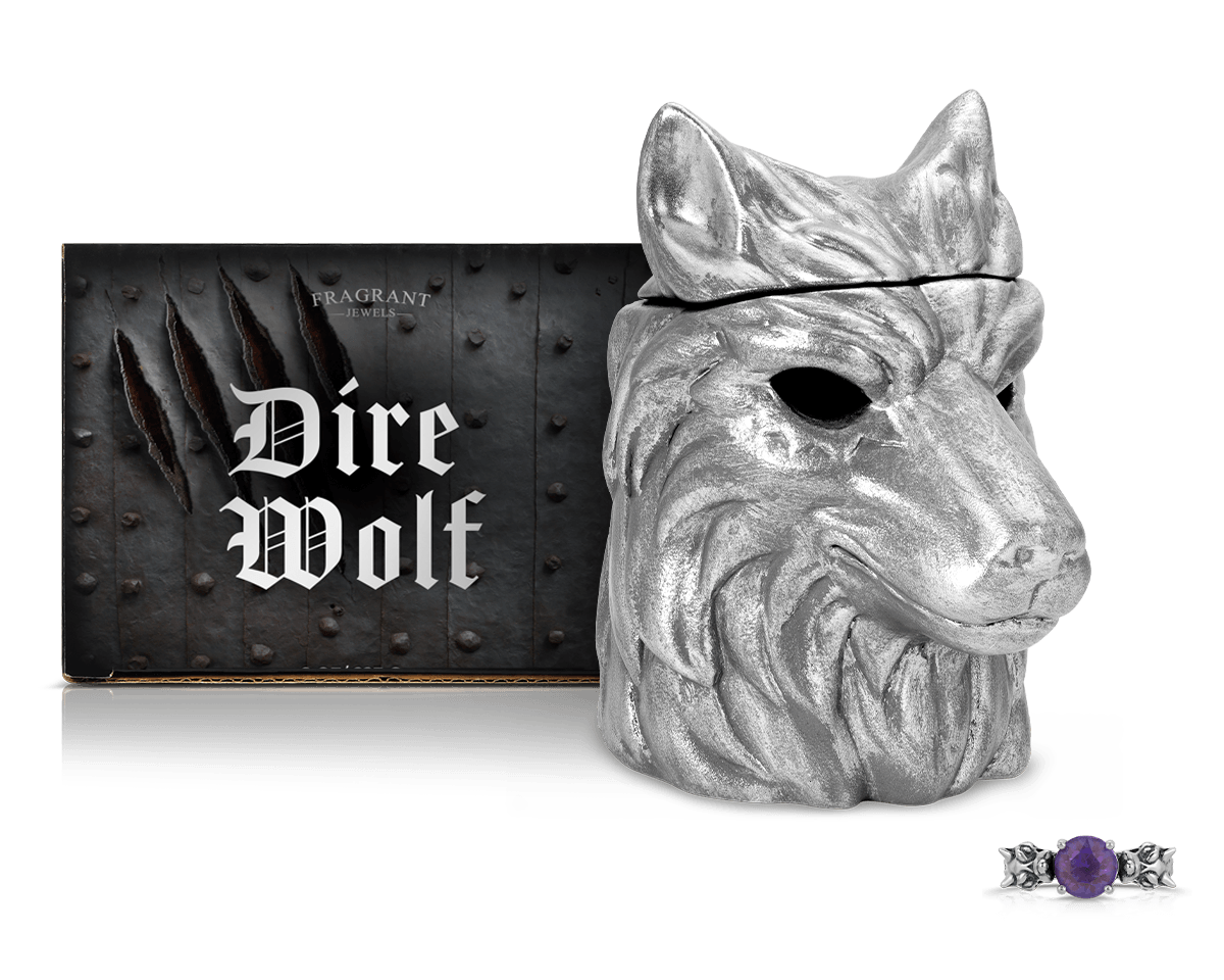 Dire Wolf - Jewel Candle