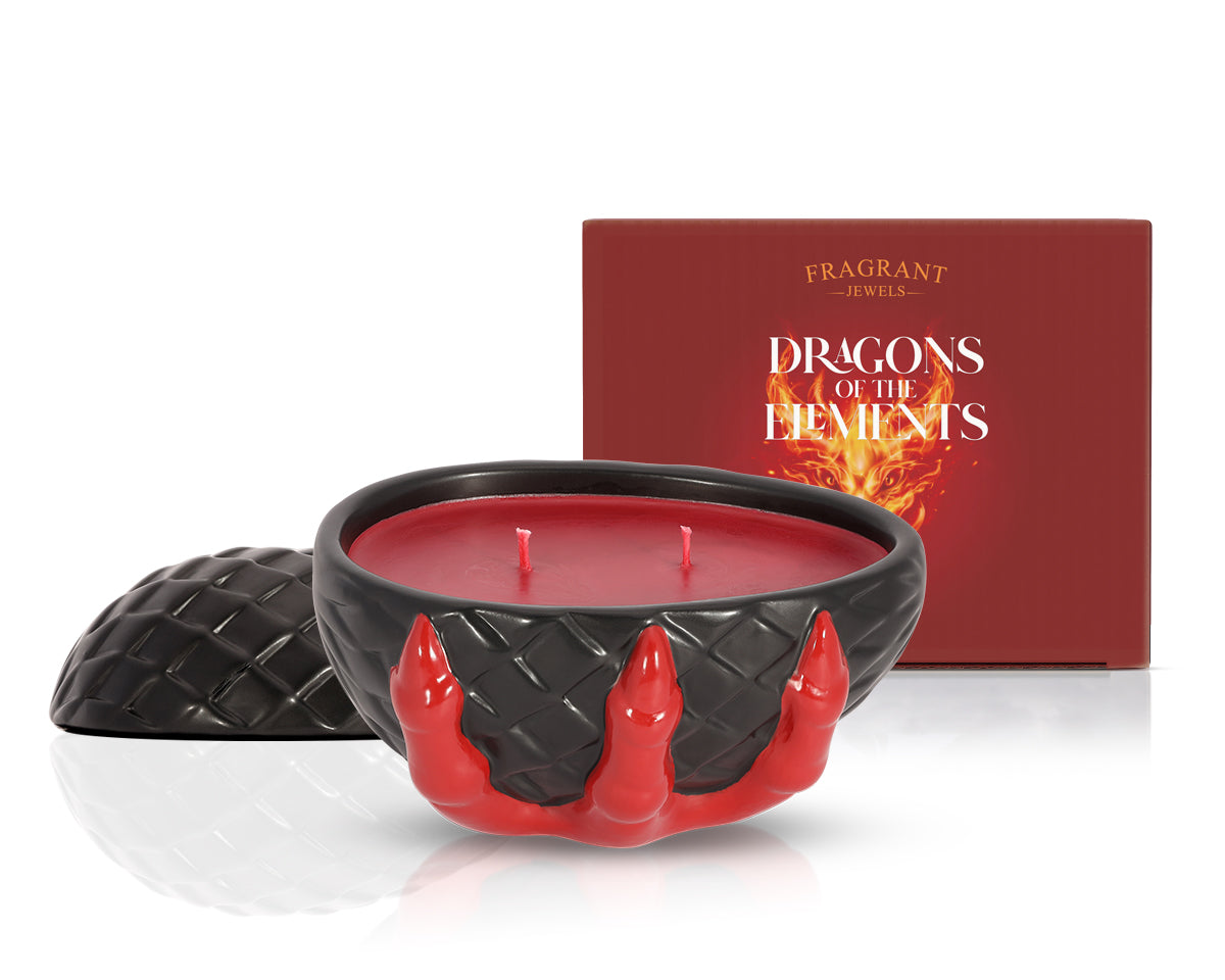 Dragons of the Elements - Fire Dragon - Jewel Candle (Without Jewelry)