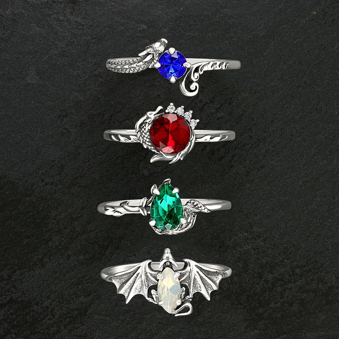 Dragons of the Elements - Jewel Candle