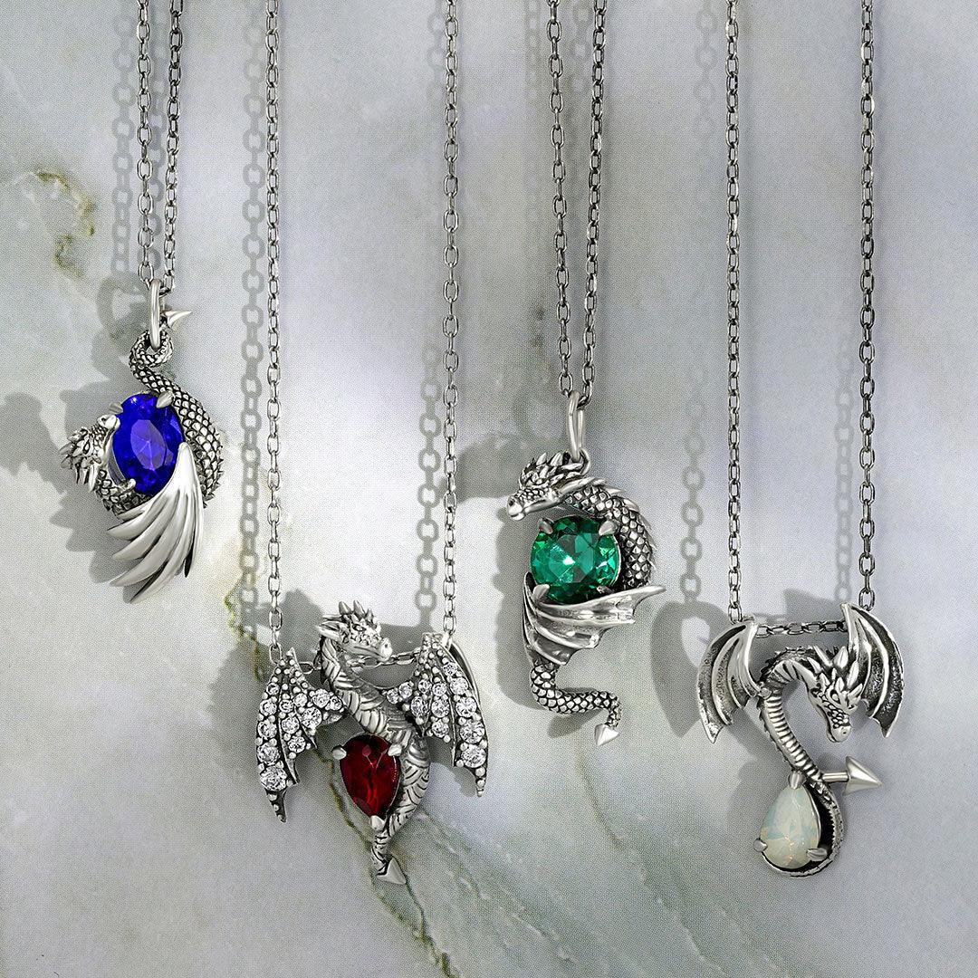 Dragons of the Elements - Jewel Candle