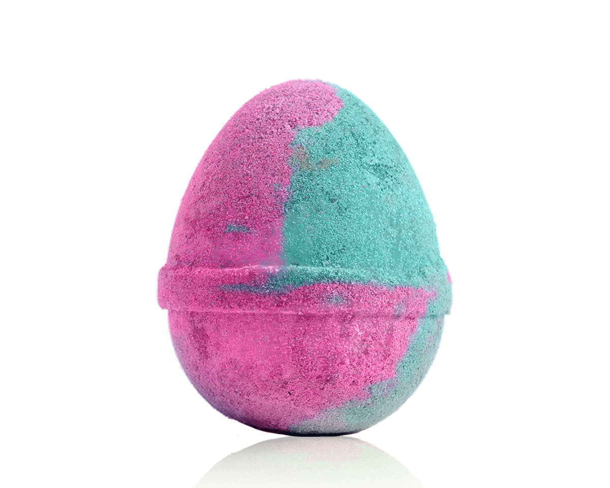 Easter Egg - Pink & Teal - Bath Bomb