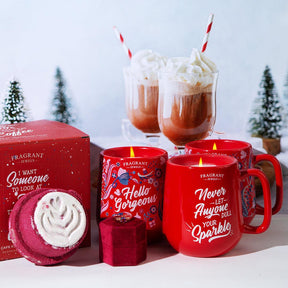 Cafe FJ: Peppermint Twist - Look at Me - Jewel Candle (Without Jewelry)