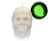 Glow Skull Pillar Candle (without Jewelry)