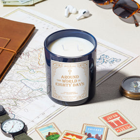 Around the World in 80 Days - Jewel Candle