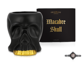 Macabre Skull - Jewel Candle Ceramic