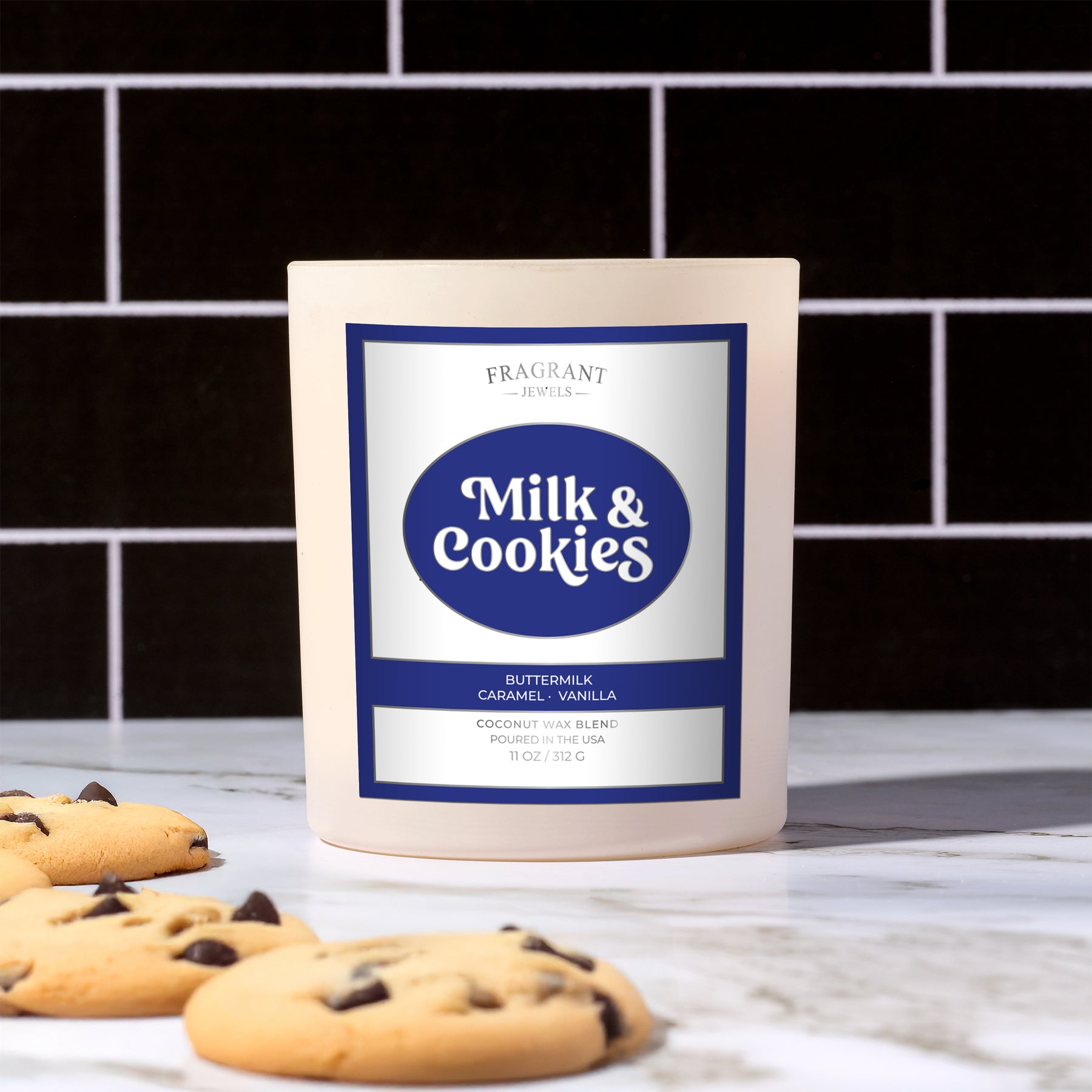 Milk & Cookies - Jewel Candle