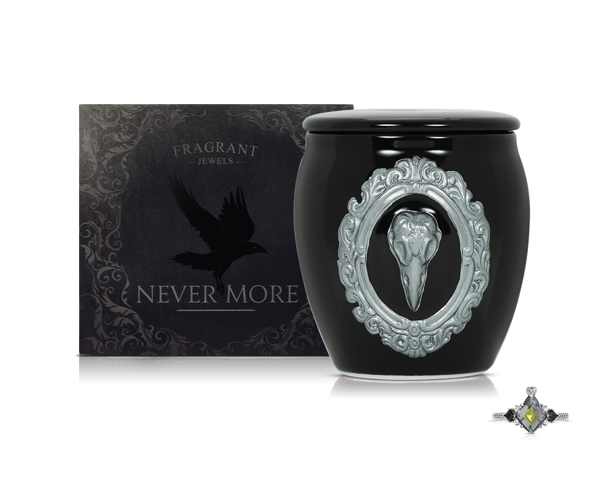 Nevermore - Jewel Candle