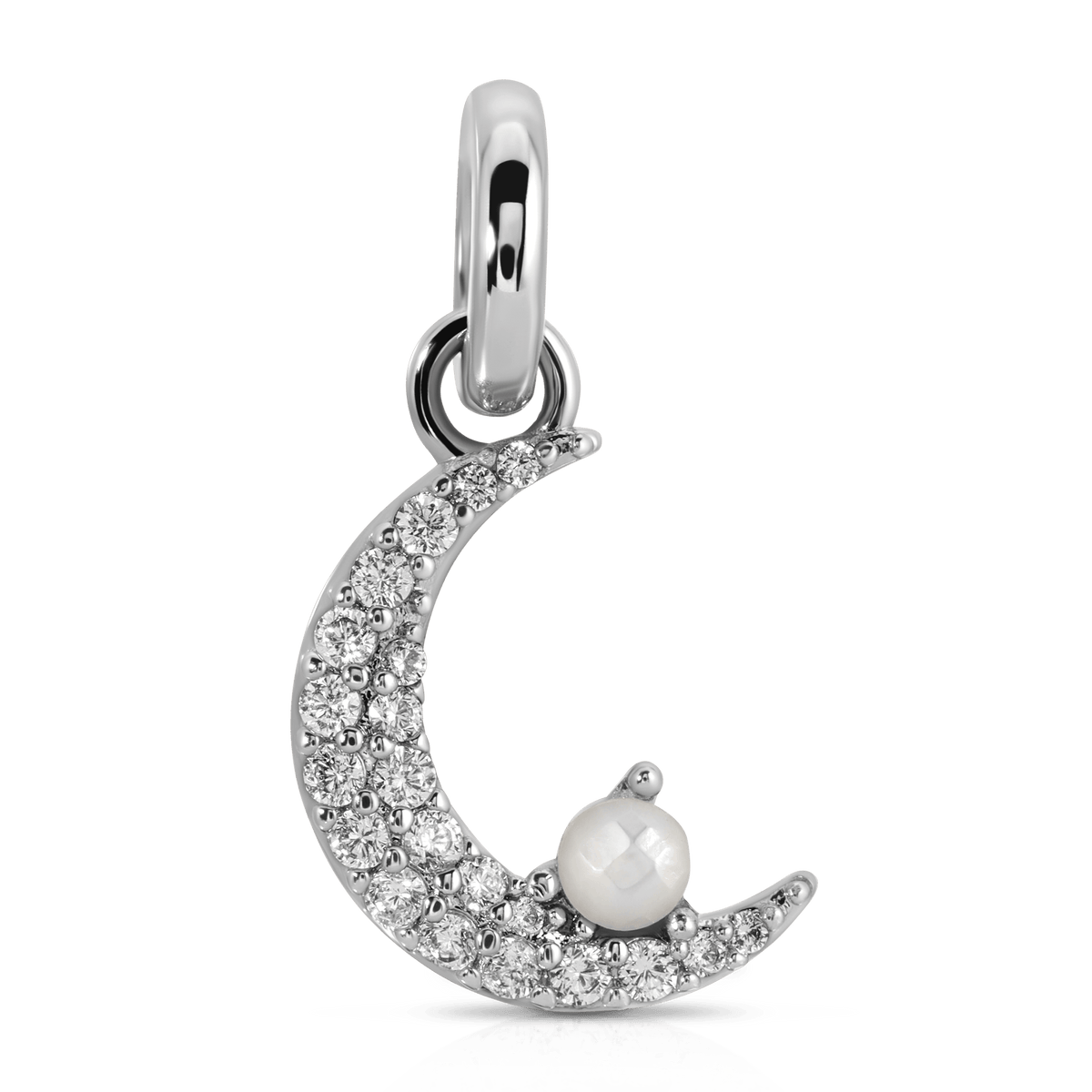 June Pearl  Birthstone Charm - Moon (Rewards Store)