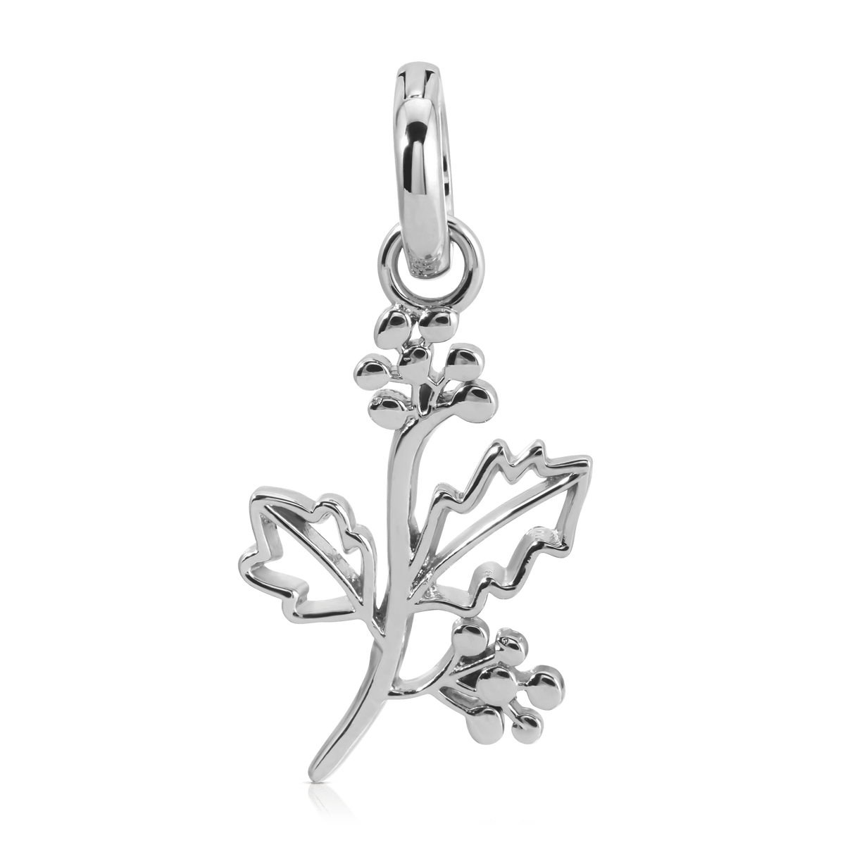 December Turquoise Birthstone Charm - Flower (Holly) (Rewards Store)