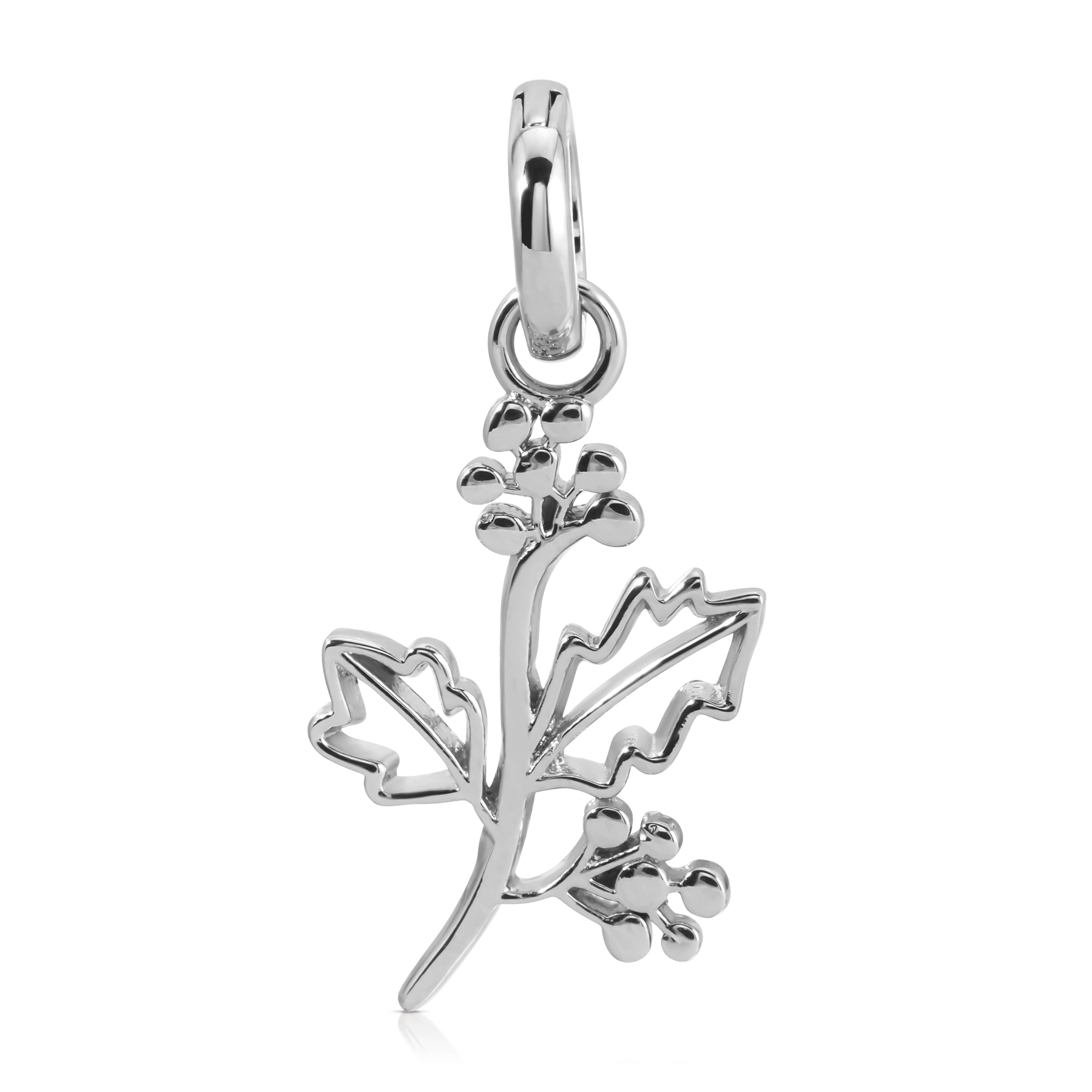 December Turquoise Birthstone Charm - Flower (Holly) (Rewards Store)