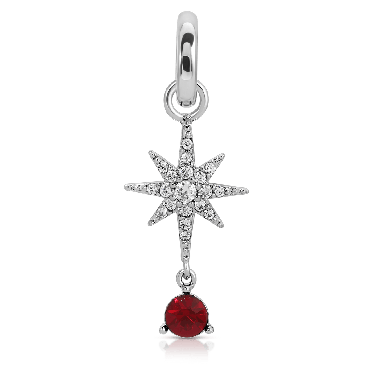 July Ruby Birthstone Charm - Star (Rewards Store)