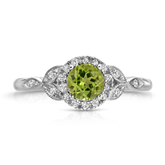 $100 Ring - Green Tourmaline