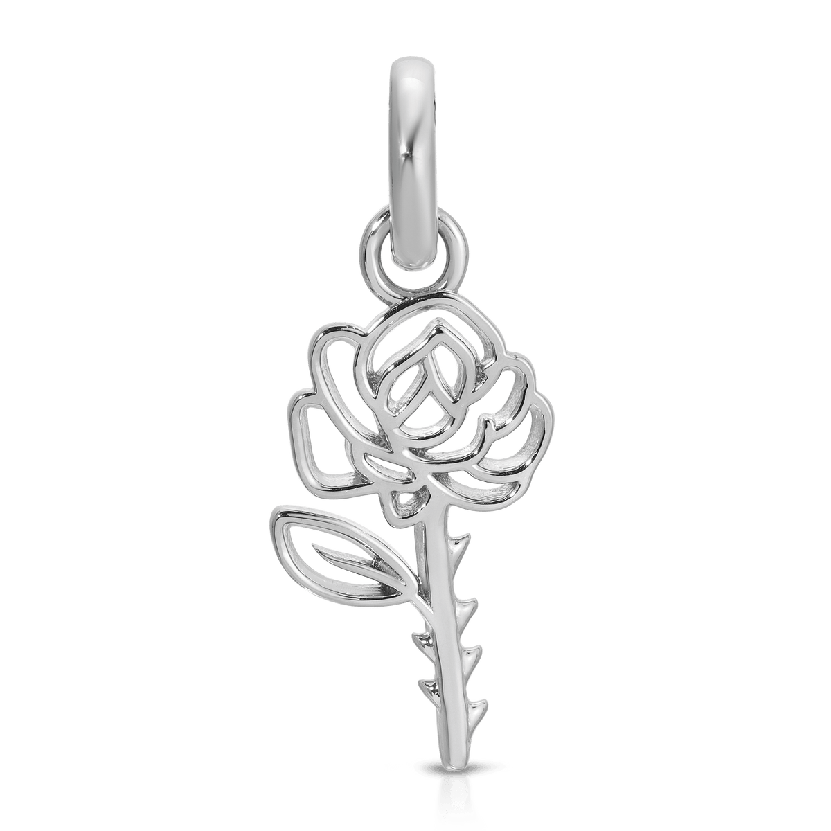 June Pearl  Birthstone Charm - Flower (Rose) (Rewards Store)