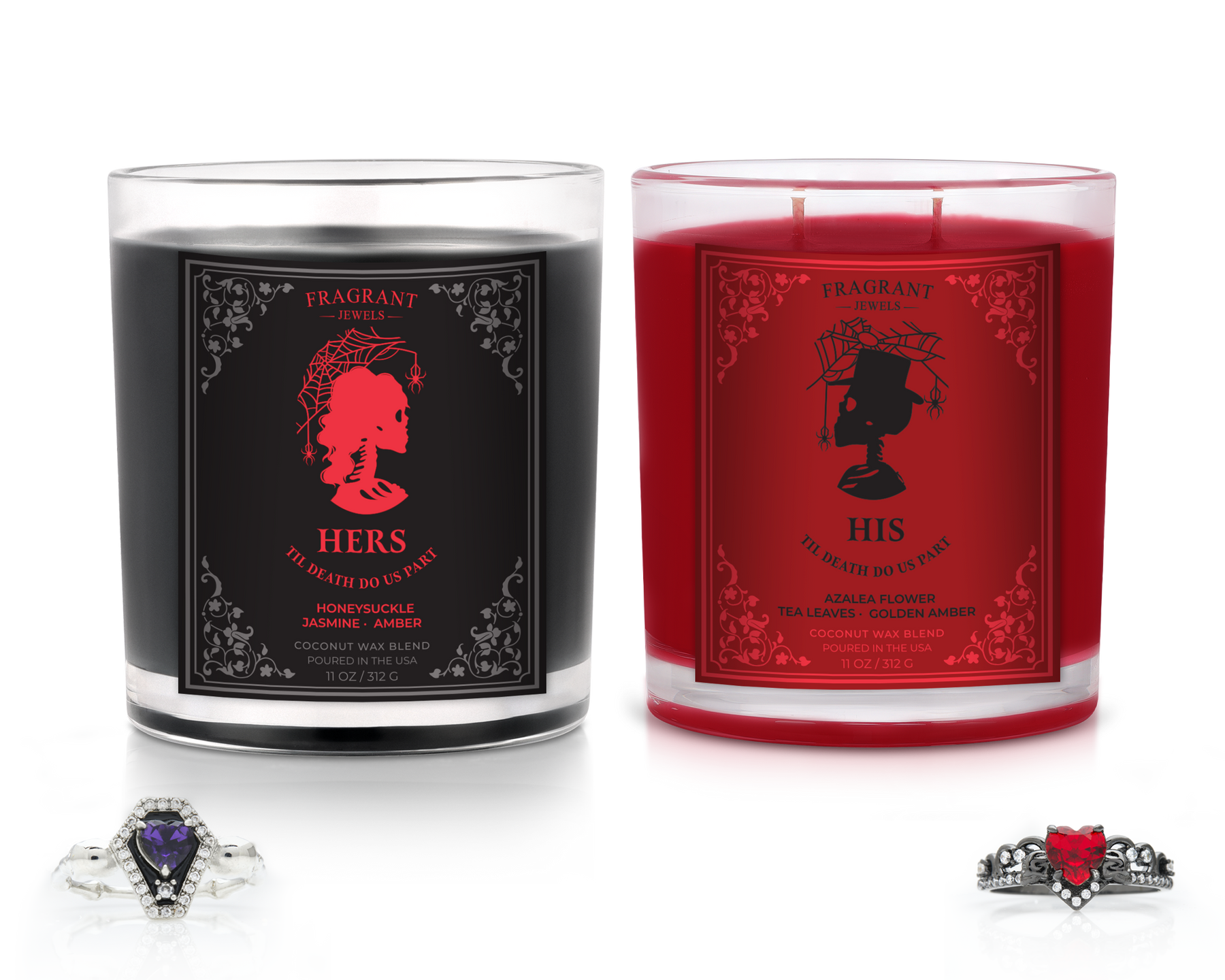 His & Hers - Til Death Do Us Part - Candle Bundle