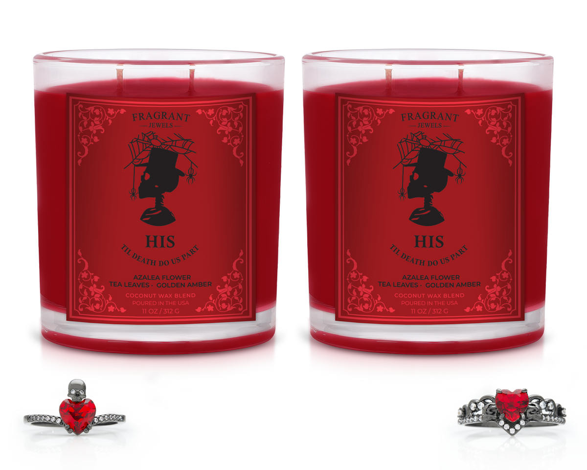 His & His - Til Death Do Us Part - Candle Bundle