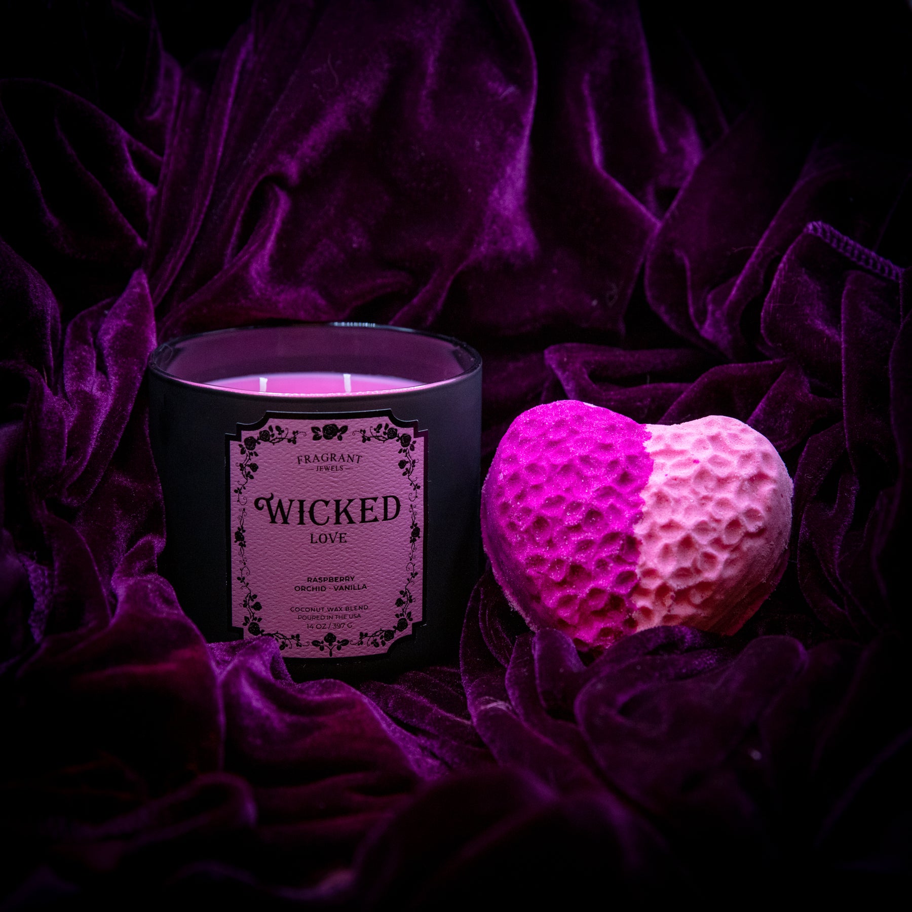 Wicked Love - Jewel Candle