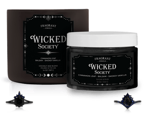 Wicked Society - Candle and Body Scrub Set