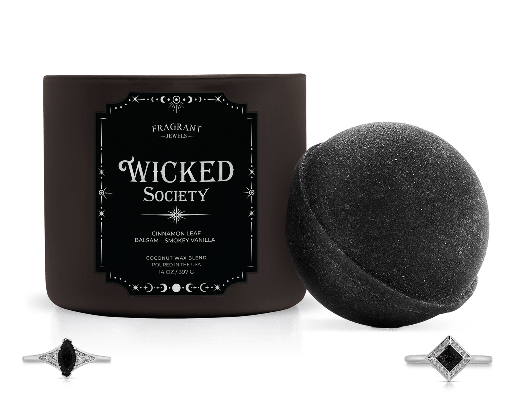 Wicked Society - Candle and Bath Bomb Set - August 2024 Box