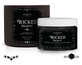 Wicked Society - Candle and Body Scrub Set