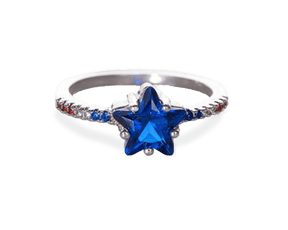 Blue Star America Ring