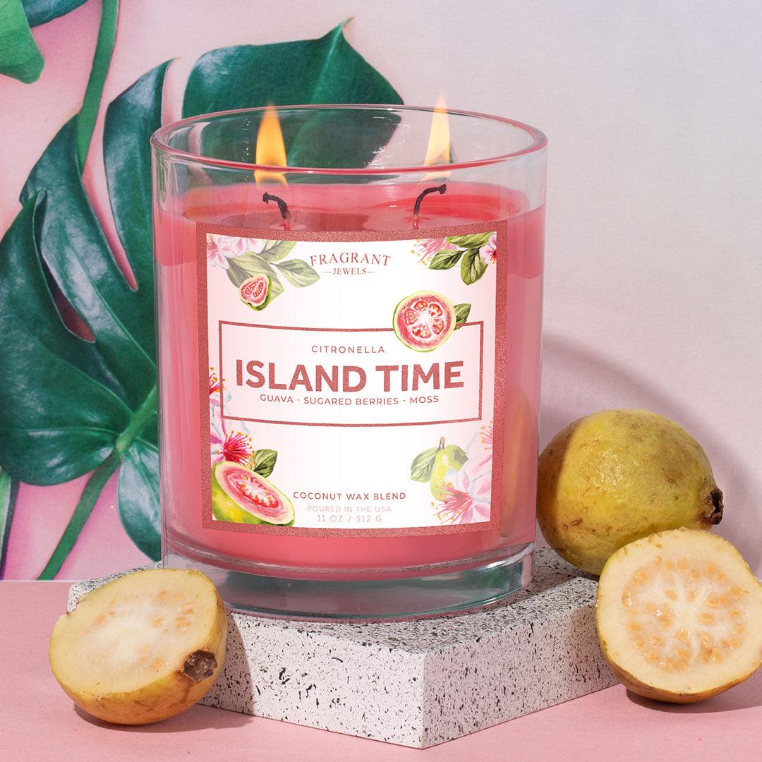 Island Time - Guava - Jewel Candle