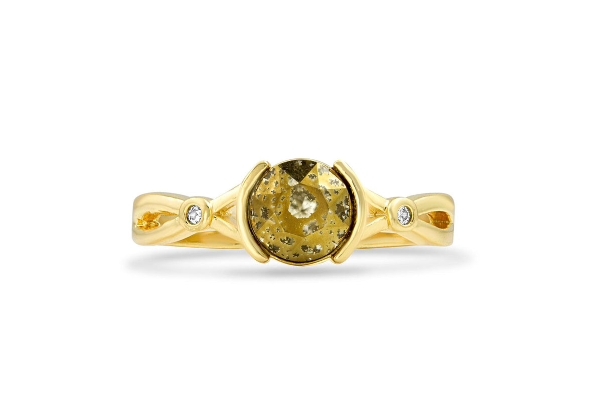 Wicked Collection: Liquid Gold Minimalist Ring