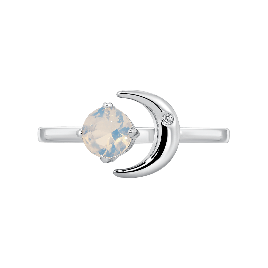 Moonstone Eclipse Ring