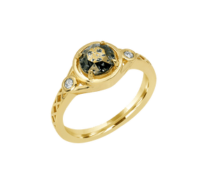 Wicked Liquid Gold Statement Ring