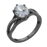 Crystal Ocean Ring