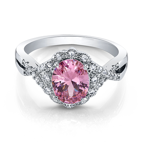Pink Flower Ring