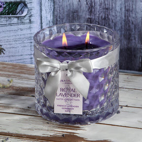 Royal Lavender - Satin Collection - Jewel Candle