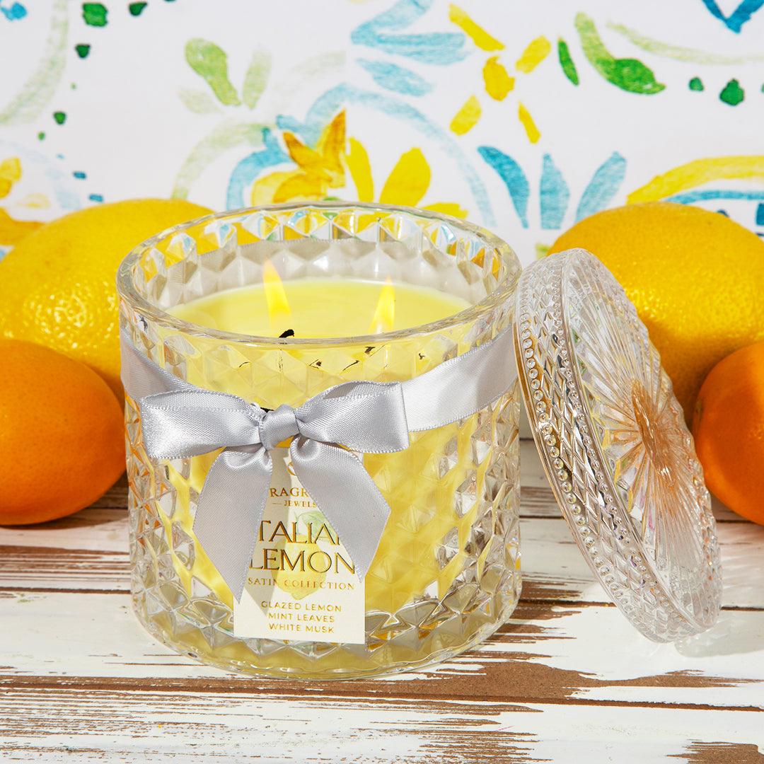 Italian Lemon - Satin Collection - Jewel Candle