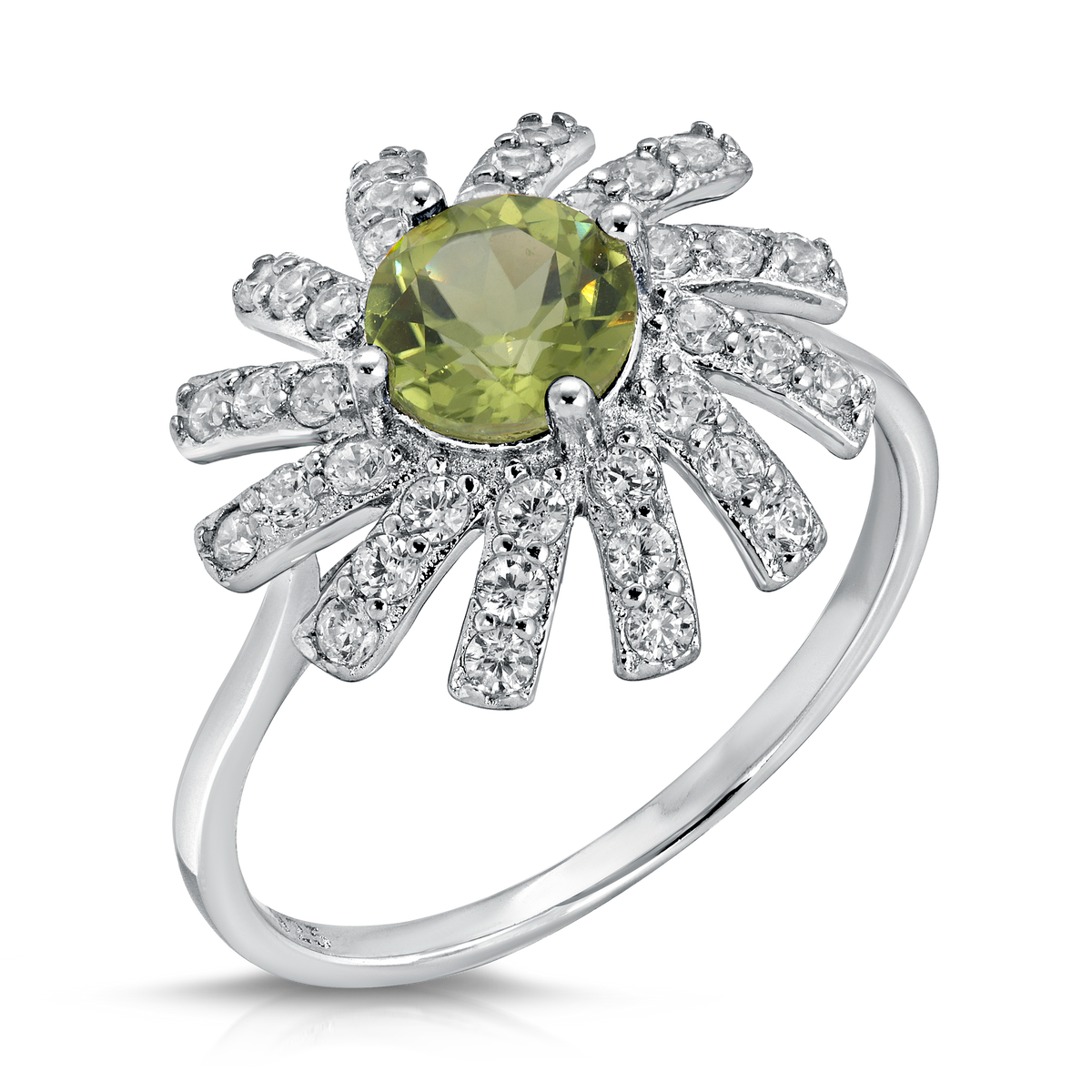 $100 Ring Made with a Semi-precious Stone