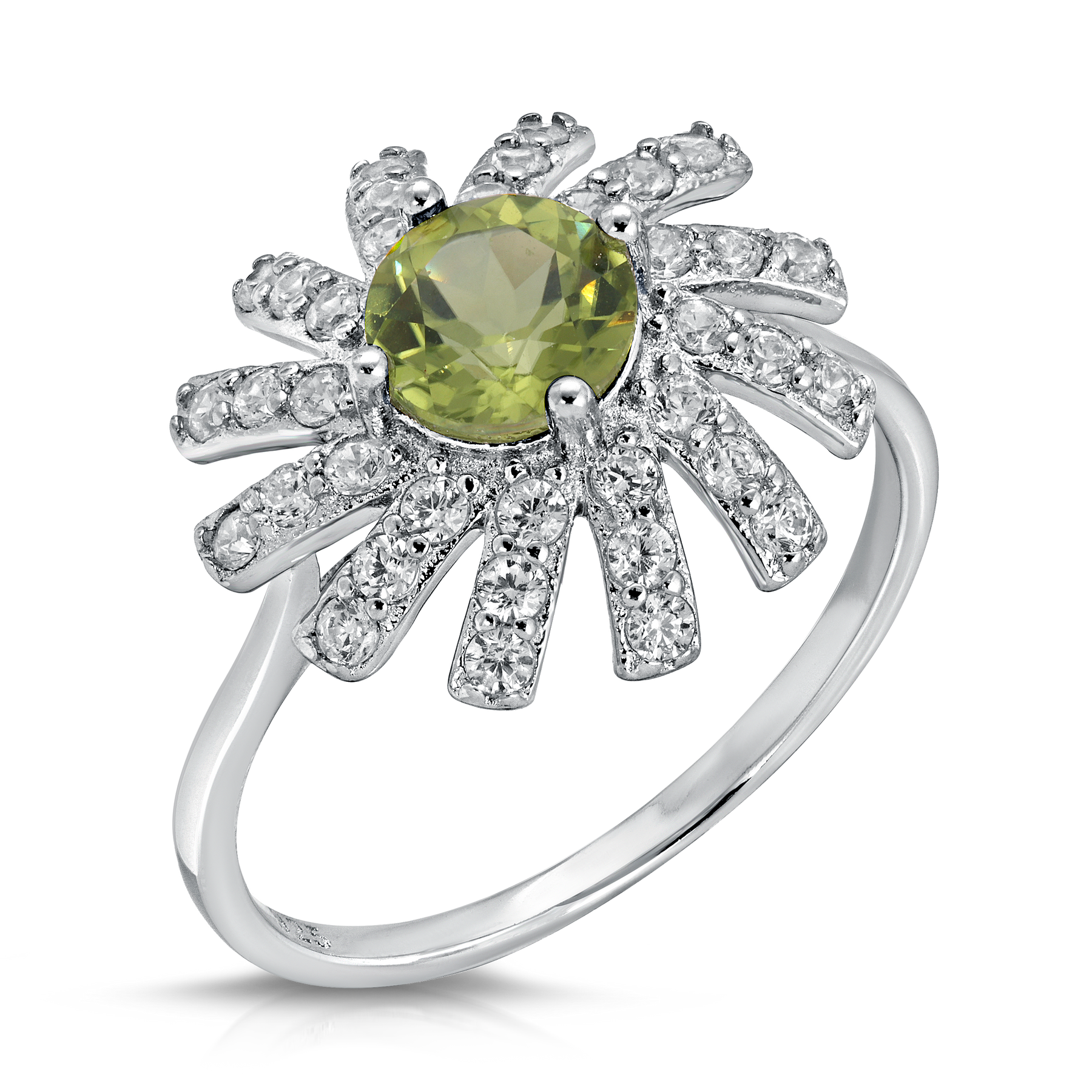 $100 Ring Made with a Semi-precious Stone