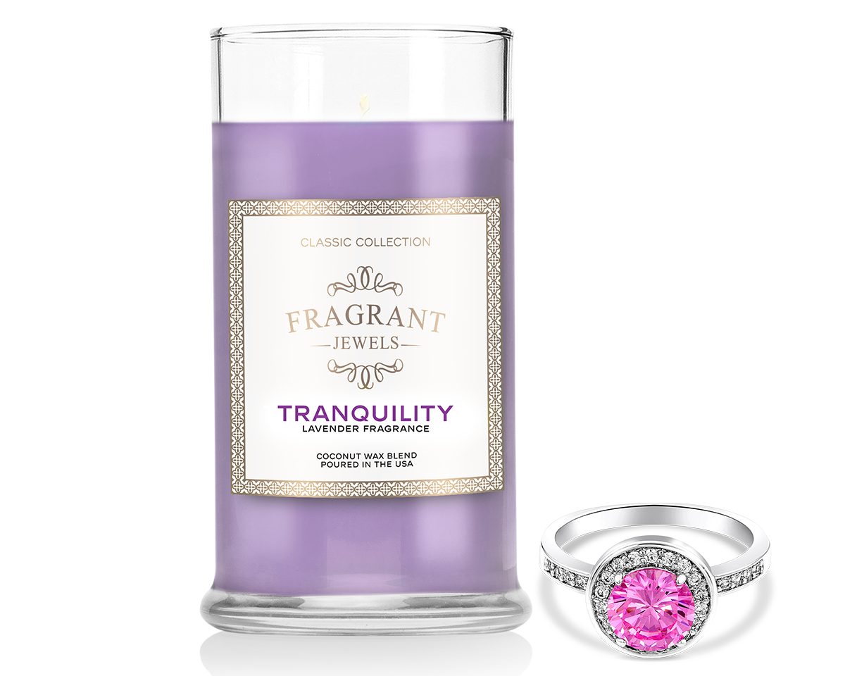 Lavender Ring Candle