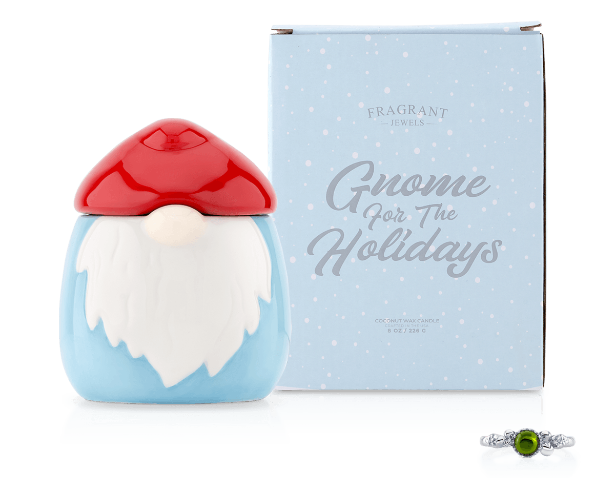 Gnome for the Holidays - Jewel Candle