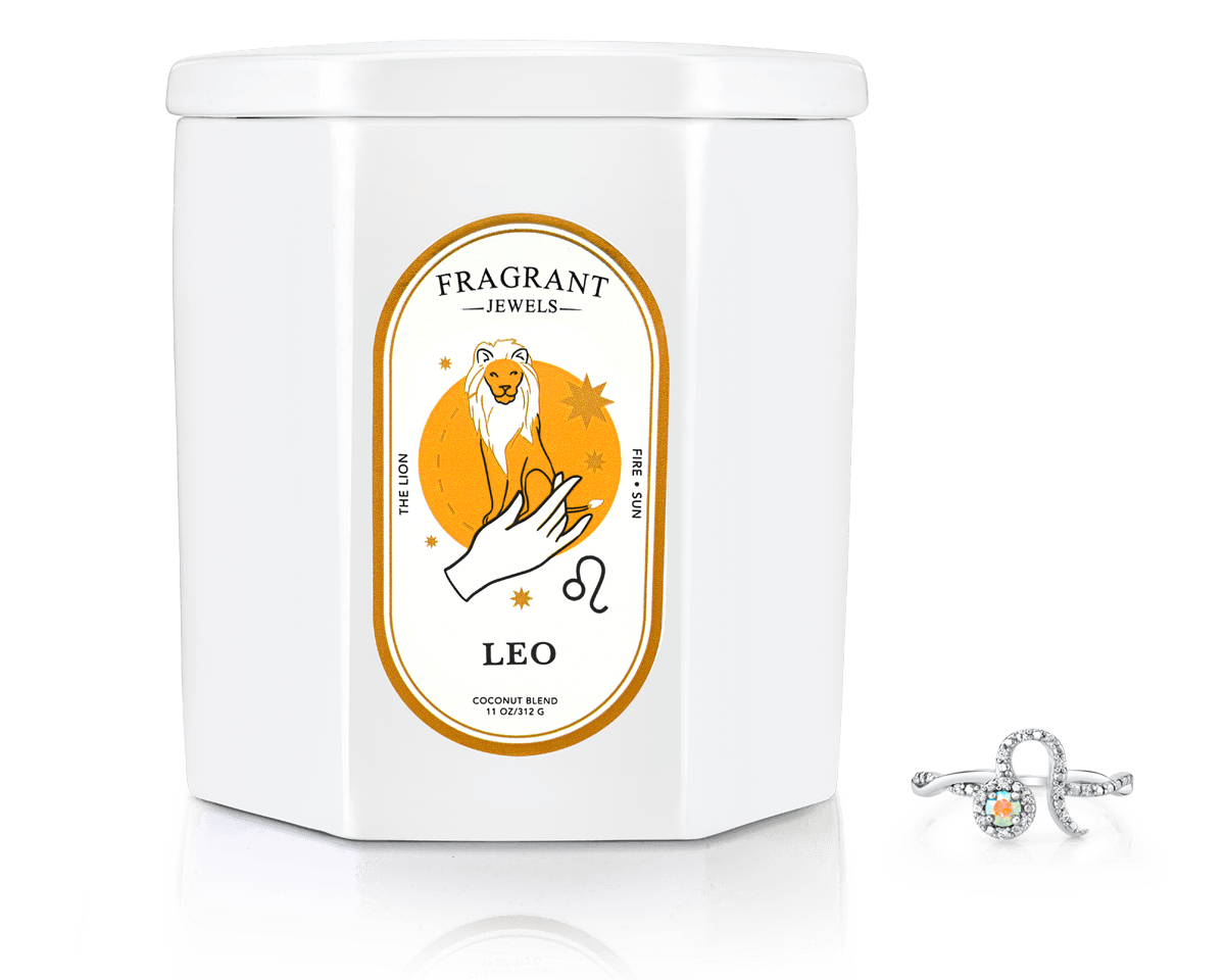 Leo, The Lion - Jewel Candle