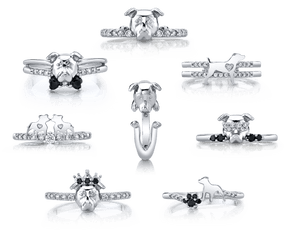 Pitbull - Furry Friends Collection - Jewel Candle